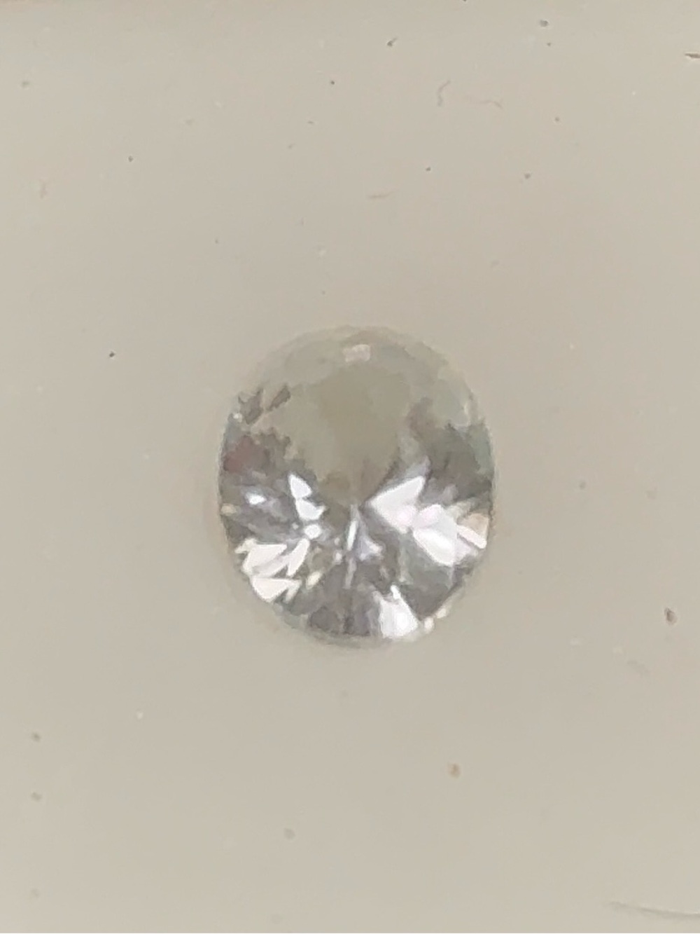 Natural White Zircon 1.75 Carat Oval Gemstone | 9x7mm Loose Stone